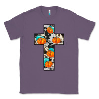 Lavender pumpkin cross Classic Tee - JahusDesignShop
