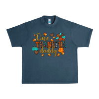 Midnight Navy one thankful daddy Urban Heavy Tee - JahusDesignShop