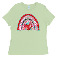 Valentine's Day Rainbow Ladies Tee | Teevron