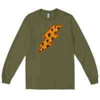 Army Green Sunflower Lightning Long Sleeve Tee - Bettercallsaul