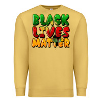 Antique Gold black lives matter Premium Sweatshirt - FaDigitalArtStudio