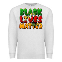 Oatmeal Heather black lives matter Premium Sweatshirt - FaDigitalArtStudio