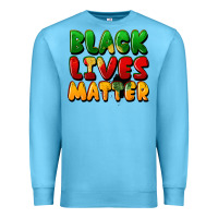 Ocean Blue black lives matter Premium Sweatshirt - FaDigitalArtStudio