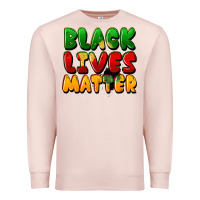 Pale Pink black lives matter Premium Sweatshirt - FaDigitalArtStudio