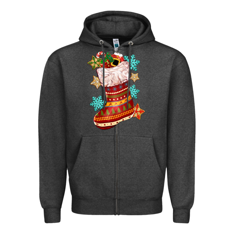 Christmas Zipper Hoodie by CowGirlArtShop | Teevron