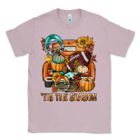 Lilac Tis The Season Fall Football Truck Classic Tee - BundleAndBundleShop