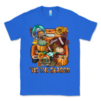 True Royal Tis The Season Fall Football Truck Classic Tee - BundleAndBundleShop