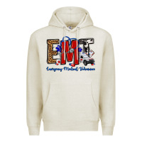 Oatmeal Heather emt emergency medical technician Premium Hoodie - OliviaCreatesArt