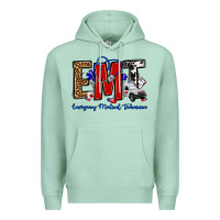 Seafoam emt emergency medical technician Premium Hoodie - OliviaCreatesArt