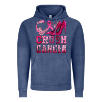 Vintage Denim crush cancer high heels bbs Vintage Hoodie - BundleAndBundleShop