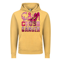 Vintage Mustard crush cancer high heels bbs Vintage Hoodie - BundleAndBundleShop