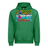 Emerald Rowdy Howdy Christmas Urban Hoodie - CowhideDigitalArt