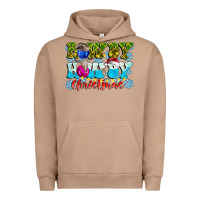 Pigment Burro Rowdy Howdy Christmas Urban Hoodie - CowhideDigitalArt