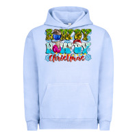 Pigment Grape Ice Rowdy Howdy Christmas Urban Hoodie - CowhideDigitalArt
