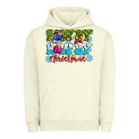 Pigment Pistachio Rowdy Howdy Christmas Urban Hoodie - CowhideDigitalArt