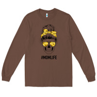 Chestnut Yellow Flower Mom Skull Long Sleeve Tee - Bettercallsaul