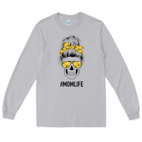 Moon Dust Yellow Flower Mom Skull Long Sleeve Tee - Bettercallsaul