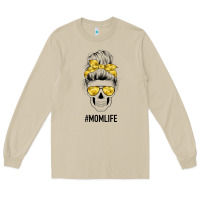 Mushroom Yellow Flower Mom Skull Long Sleeve Tee - Bettercallsaul