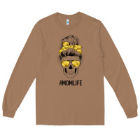 Toasted Coconut Yellow Flower Mom Skull Long Sleeve Tee - Bettercallsaul