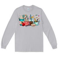 Moon Dust teacher coffee cups Long Sleeve Tee - RanaPortraitStore
