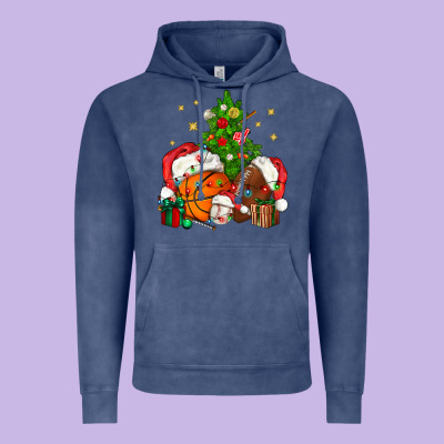 Christmas Sports Bbs Vintage Hoodie Designed By Bundleandbundleshop