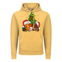 Vintage Mustard christmas sports bbs Vintage Hoodie - BundleAndBundleShop