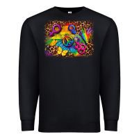 Black lgbtq background Premium Sweatshirt - FaDigitalArtStudio