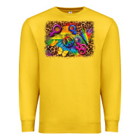 Lemon lgbtq background Premium Sweatshirt - FaDigitalArtStudio