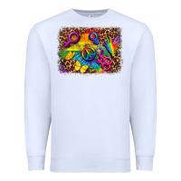 White lgbtq background Premium Sweatshirt - FaDigitalArtStudio
