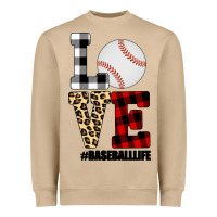 Love, Baseball Heavyweight Sweatshirt | Teevron