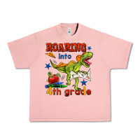Salmon roaring into 4th grade Urban Heavy Tee - BundleAndBundleShop