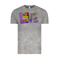 Cloud Rock Mardi Gras Love With Gnome Vintage Tee - BundleAndBundleShop
