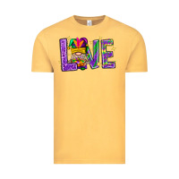 Vintage Mustard Mardi Gras Love With Gnome Vintage Tee - BundleAndBundleShop