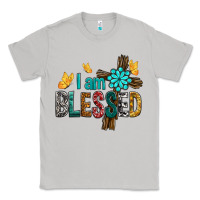 Moon Dust I Am Blessed Cross Classic Tee - BundleAndBundleShop