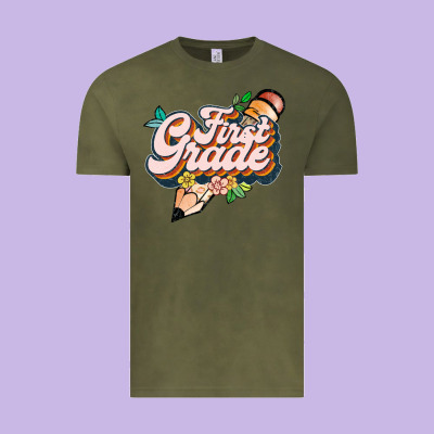 First Grade Vintage Tee Designed By Jahusdesignshop
