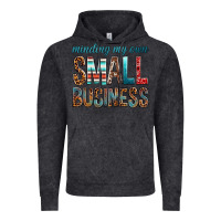 Vintage Black minding my own small business bbs Vintage Hoodie - BundleAndBundleShop