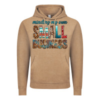 Vintage Coffee minding my own small business bbs Vintage Hoodie - BundleAndBundleShop