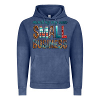 Vintage Denim minding my own small business bbs Vintage Hoodie - BundleAndBundleShop
