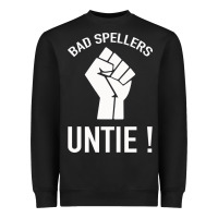 Black Bad Spellers Heavyweight Sweatshirt - Bettercallsaul