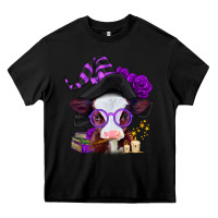 Black halloween baby calf Heavy Core Tee - Jasminsmagicworld