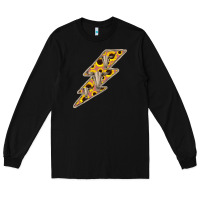 Black Sunflower and Skull Lightning Long Sleeve Tee - Bettercallsaul