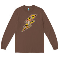 Sunflower And Skull Lightning Long Sleeve Tee | Teevron