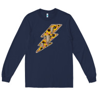 Navy Sunflower and Skull Lightning Long Sleeve Tee - Bettercallsaul