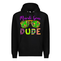 Black mardi gras dude olivia Premium Hoodie - OliviaCreatesArt