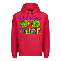 Cardinal mardi gras dude olivia Premium Hoodie - OliviaCreatesArt
