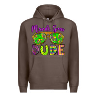 Coffee mardi gras dude olivia Premium Hoodie - OliviaCreatesArt