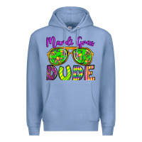Colony Blue mardi gras dude olivia Premium Hoodie - OliviaCreatesArt
