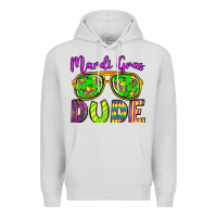 Dove Grey mardi gras dude olivia Premium Hoodie - OliviaCreatesArt