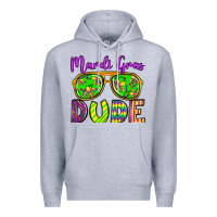 Heather Grey mardi gras dude olivia Premium Hoodie - OliviaCreatesArt