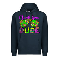 Navy mardi gras dude olivia Premium Hoodie - OliviaCreatesArt